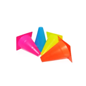 مانع مخروطی 18 سانت نشکن رنگی