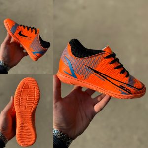 کفش سالنی طرح نایک زیره PU رنگ نارنجی