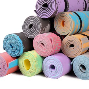 زیرانداز یوگا ضخامت 6 میلی متر به همراه کاور