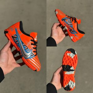 کفش استوک ریز طرح امباپه رنگ نارنجی