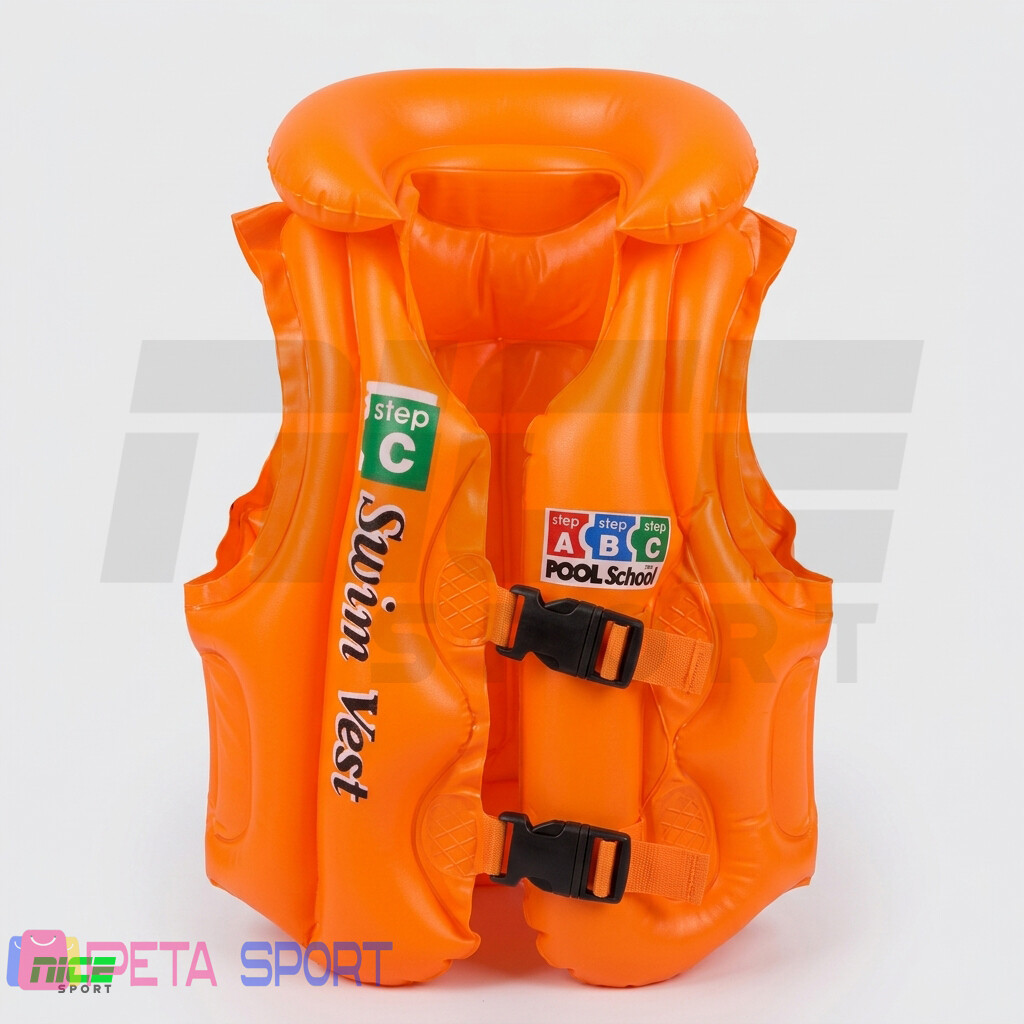 Garment_render_on_gray_background_202607211921 جلیقه شنای بادی کودک - Image 1